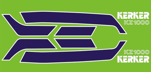 Dekorset decalset kawasaki - decalset, zu