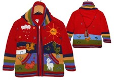Kinder strickjacke rot - kinder,