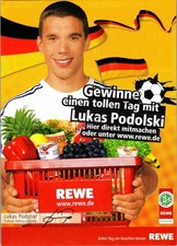 Autogrammkarte Lukas Podolski