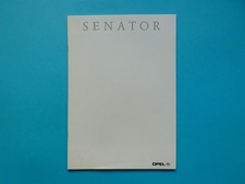 Prospekt / Katalog / Broschüre - Opel Senator B - 2,6i und 3,0i 24V - 08/92