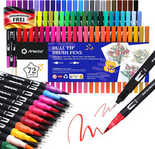Dual Brush Pen Set 72 Farben