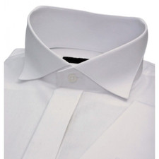 Herren weiß hochzeit hemd - weiß,