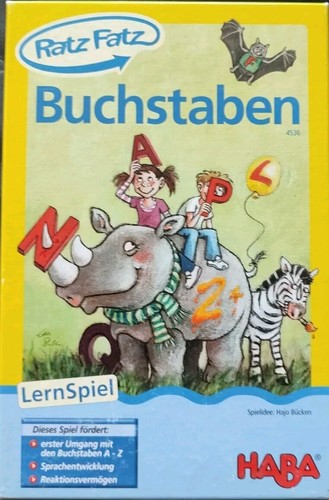 Ratz fatz buchstaben haba 4536 - ratz,