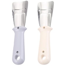  2 Stück Gefrierschrank Eiskratzer Edelstahl Schaufel Kühlschrank Eiskratzer