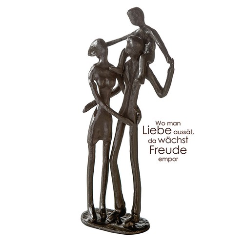 Figur skulptur familie aus - skulptur,