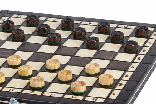 Schach und dame set - schach, dame-set