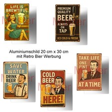 Retro Bierwerbung