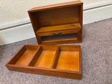 Vintage Holz kleiner Schrank