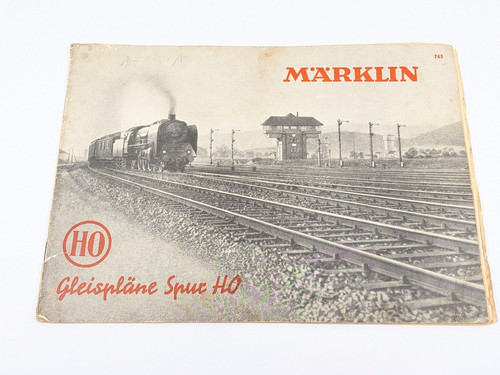 Märklin 763 gleisplanheft - gleisplanheft, 00