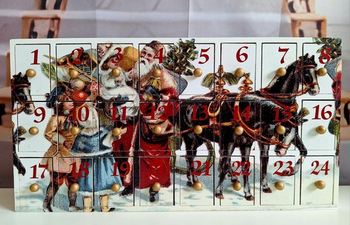 Holz adventskalender - holz,