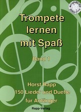 Trompete lernen mit Spaß Band 1 , Rapp, NEU VOM MUSIKFACHHÄNDLER