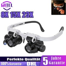 Lupenbrille Mit 2 LED Licht