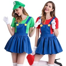 Mädchen Damen Super Mario