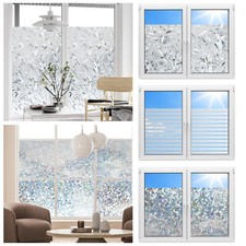 Bad/Balkon Fensterfolie Sichtschutzfolie Regenbogen·Form Milchglasfolie 3D Folie