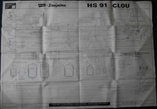 HS 91 Clou, Schnellbaukasten Quickie-Kit - Bestell-Nr. 4217 / Bogen 1. Graupner