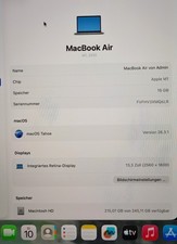 Apple MacBook Air 13,3 Zoll
