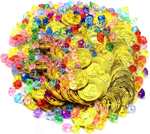 260pcs goldmünzen des - goldmünzen,