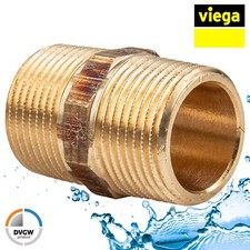 Viega rotguss nippel - rotguss,