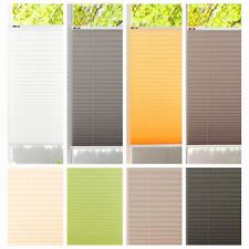 Plissee Klemmfix Easyfix uni beidseitig sand grün weiß grau orange creme taupe