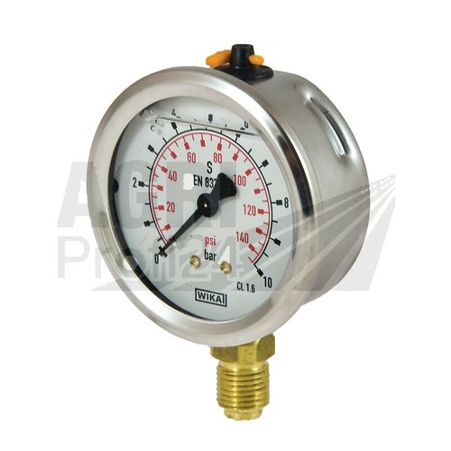 Wika manometer bar ø63mm - wika, 0-10