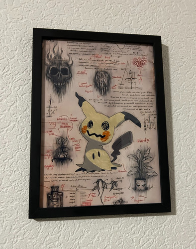 Pokémon mimikyu poster - pokémon, game