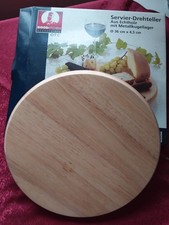 SERVIER DREHTELLER ECHTHOLZ