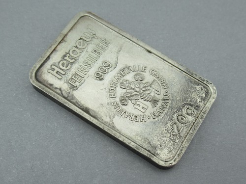 Silberbarren gramm heraeus - 20,