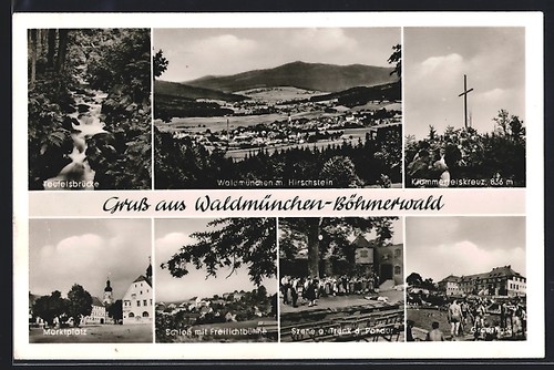 Waldmünchen böhmerwald - ak,