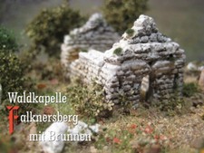 Waldkapelle Falknersberg mit Brunnen, Spur  Spur N / Z Modelleisenbahn menbrf003