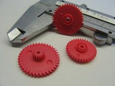 Zahnräder PHILIPS D8130 D7160 D8052 D8060 D6550 D6350 GRUNDIG CR100 Satz 3 Stück