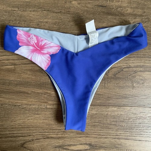 Hollister bikinihose blau rosa - hollister,