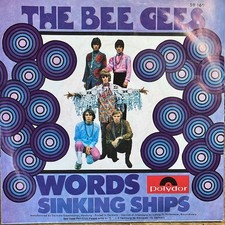 The Bee Gees: Words,  7" Single von 1969