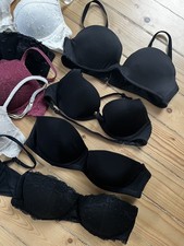 9x BH Set H&M Intimissimi Hunkemöller 80B Spitze Push Up Bra Balconette