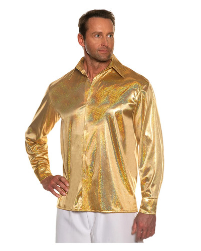 70er jahre gold metallic disco - 70er,