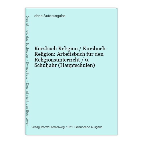 Kursbuch religion - religion,