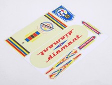 DIAMANT Decals Sticker Dekor 7-teilig Set 60er/70er Jahre DDR Aufkleber B-WARE