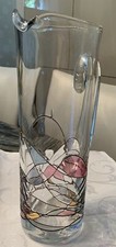 K&K Styling Tiffany Getränke Karaffe Handarbeit Top Zustand 23Cm