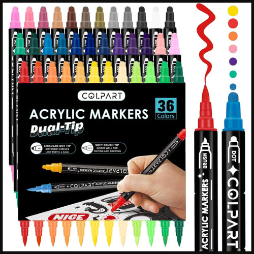 Acrylfarben stifte 36er set - stifte,