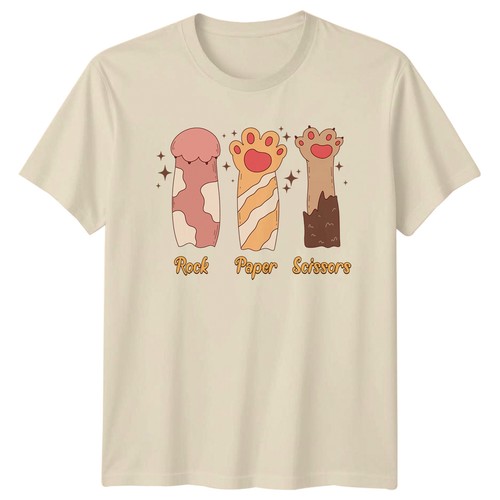 Rock paper scissors - scissors, t-shirt