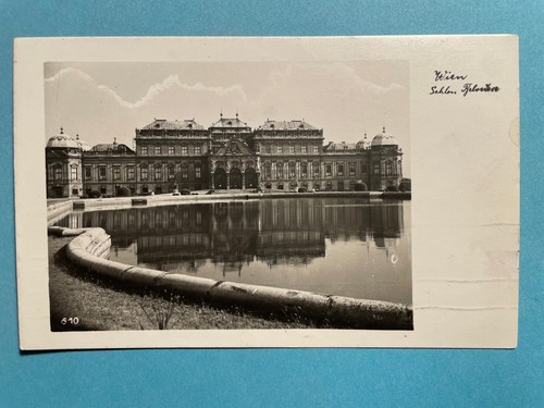 Alte von wien schloß - ak, wien,