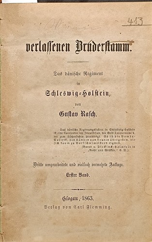 1863 verlassener bruderstamm - 1863,