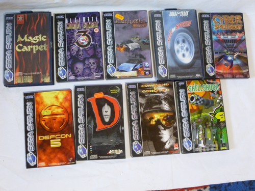Sega saturn spiele sammlung - sega,