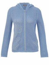 -50% Strickjacke Kapuze