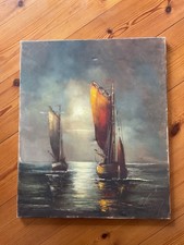 Öl auf Leinwand. Willy