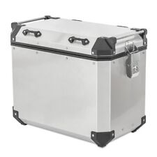 Motorrad Alukoffer / Aluminium Seitenkoffer 48 Liter QP48 silber gebraucht