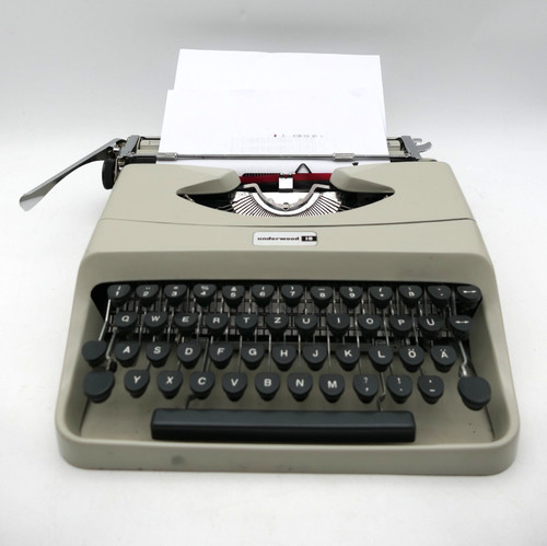 Underwood schreibmaschine - underwood,