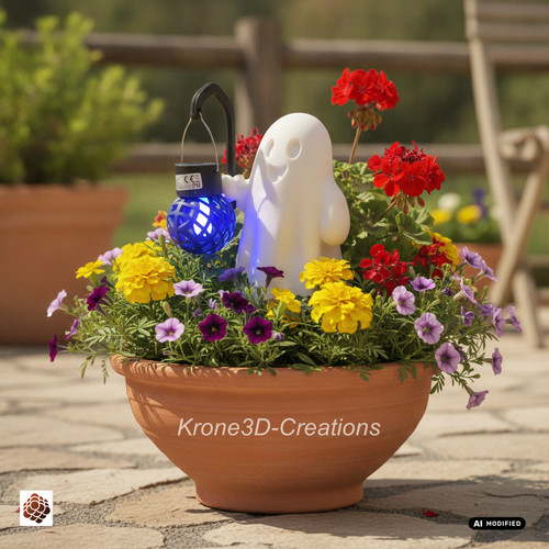 Geist figur mit solar led - figur,