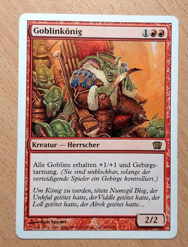 Mtg magic goblinkönig - magic:,
