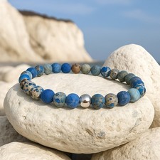 Seesediment Jaspis Armband