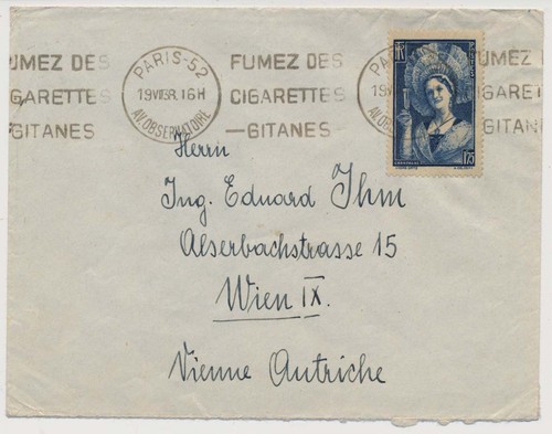 1938 frankreich zensurstempel - 1938,